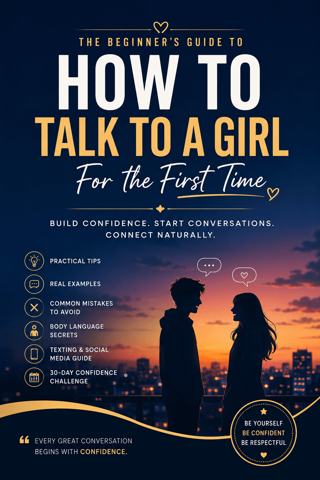 HOW TO TALK TO A GIRL FOR THE FIRST TIME