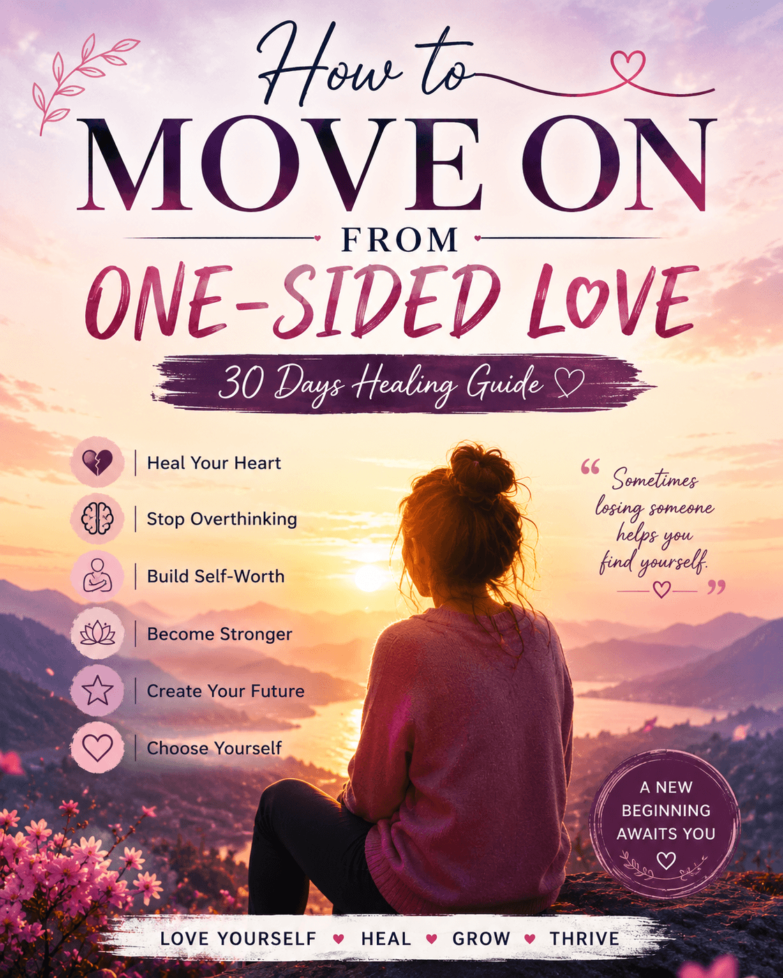 HOW TO MOVE ON FROM ONE SIDED LOVE