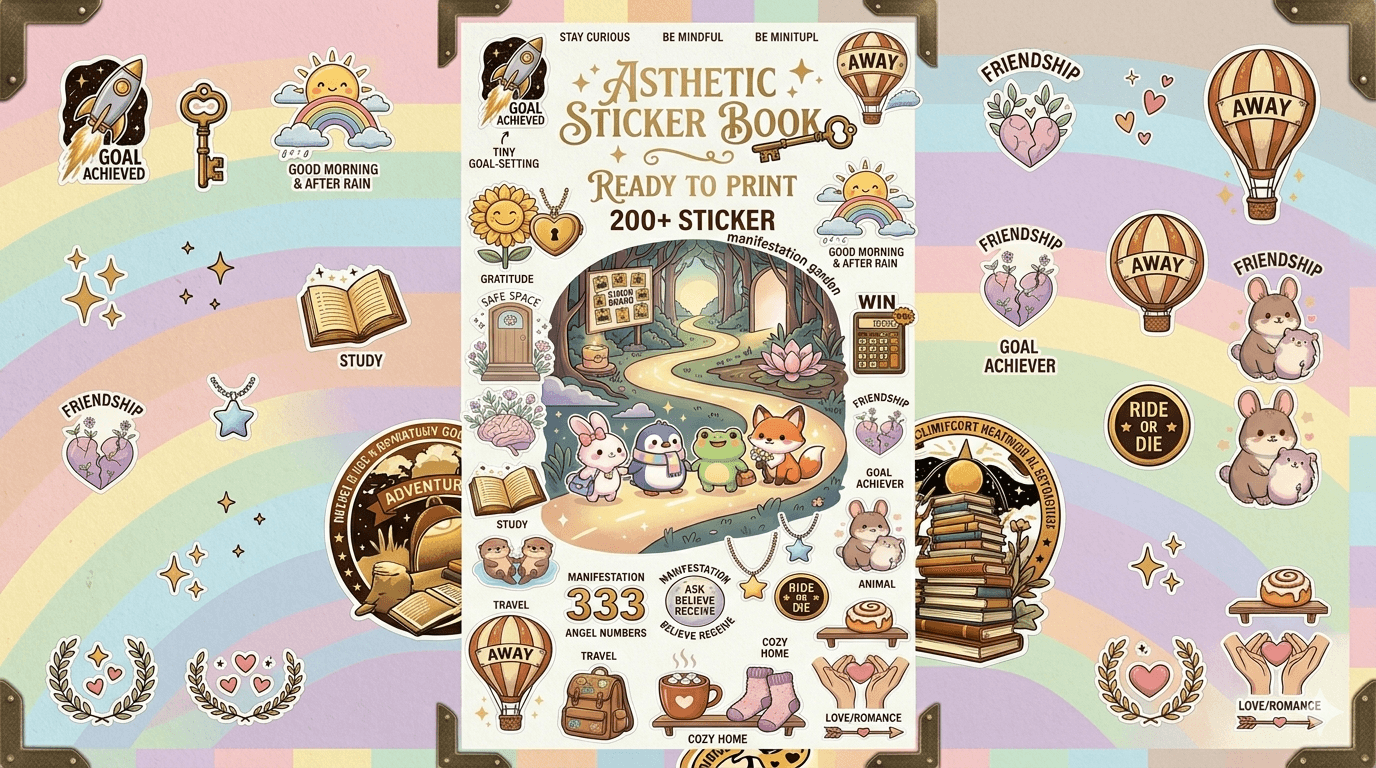 πΌ3rd edition πΌ- β¨Ready to print sticker collection π©π