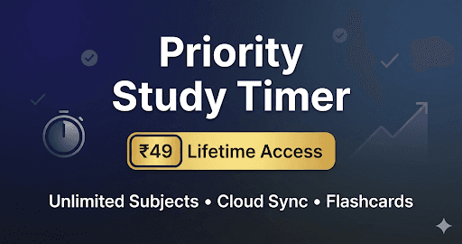 Priority Study Timer β Full Access